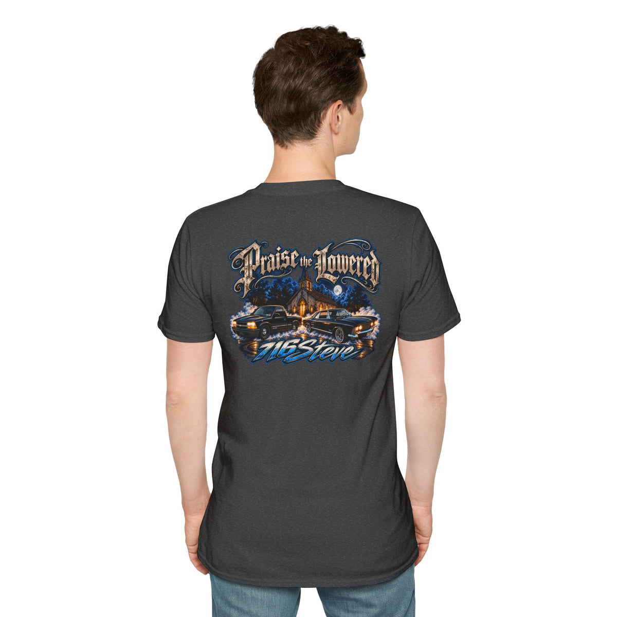Unisex Softstyle 716 Steve BACK PRINT