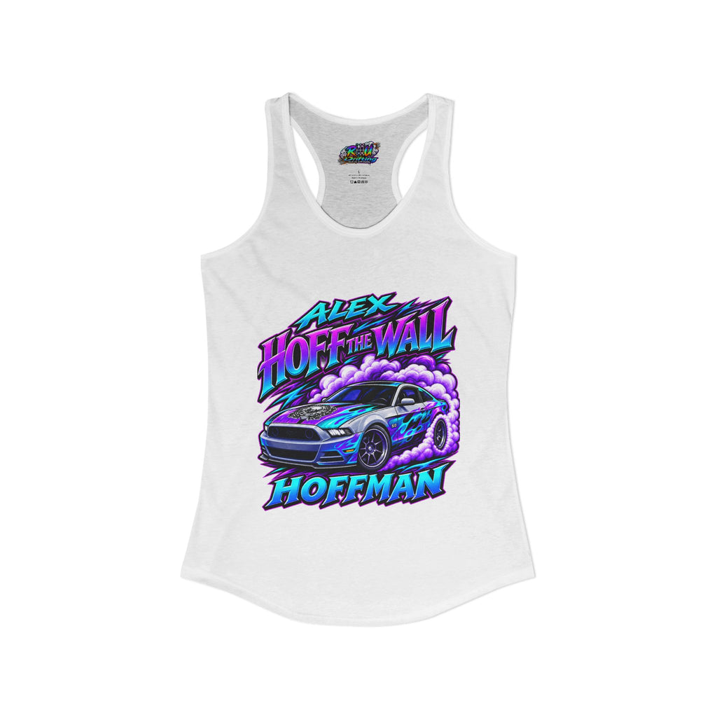 Women's Ideal Racerback Tank-Alex Hoff The Wall
