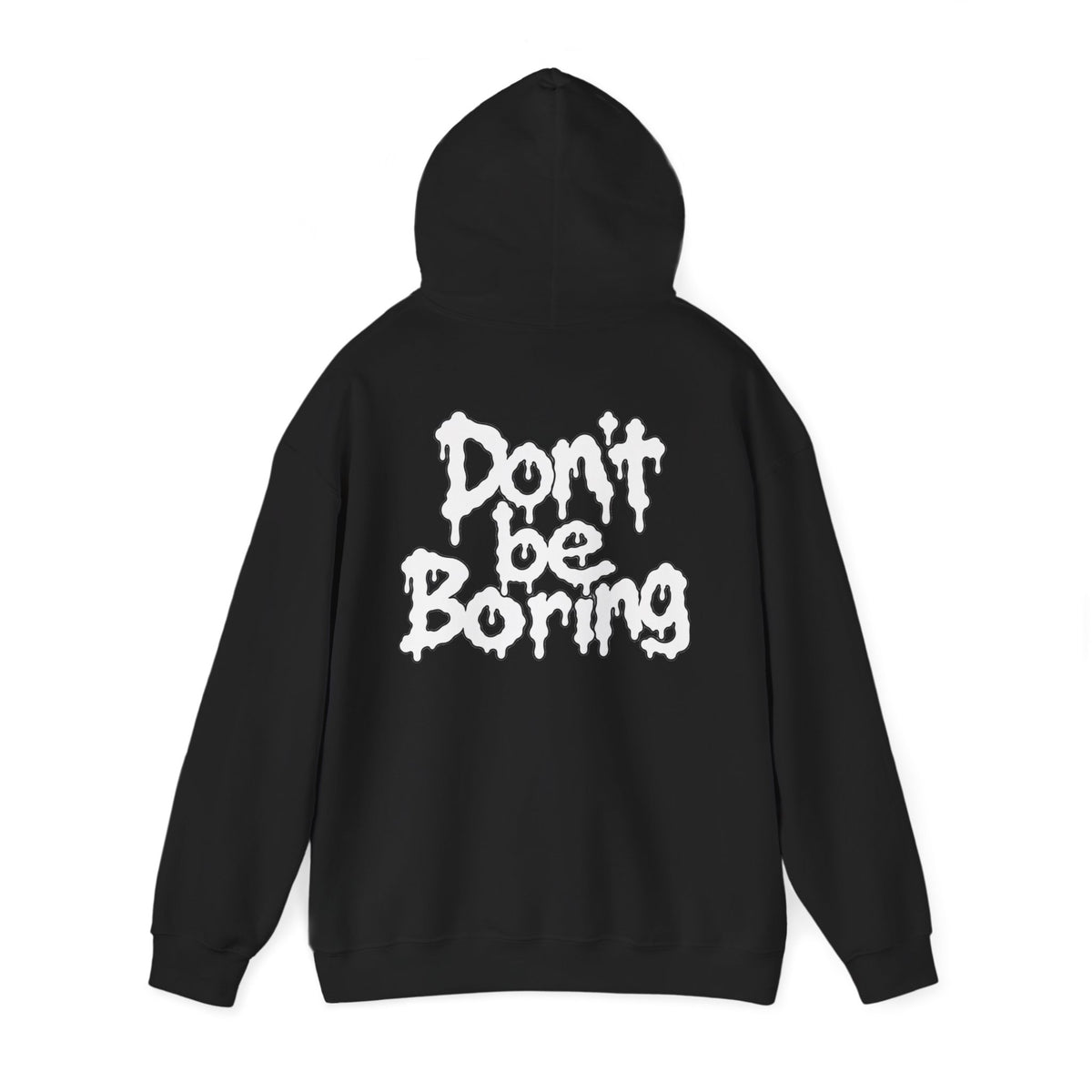 Hooded Sweatshirt Rad Dad Don't Be Boring Front & Back