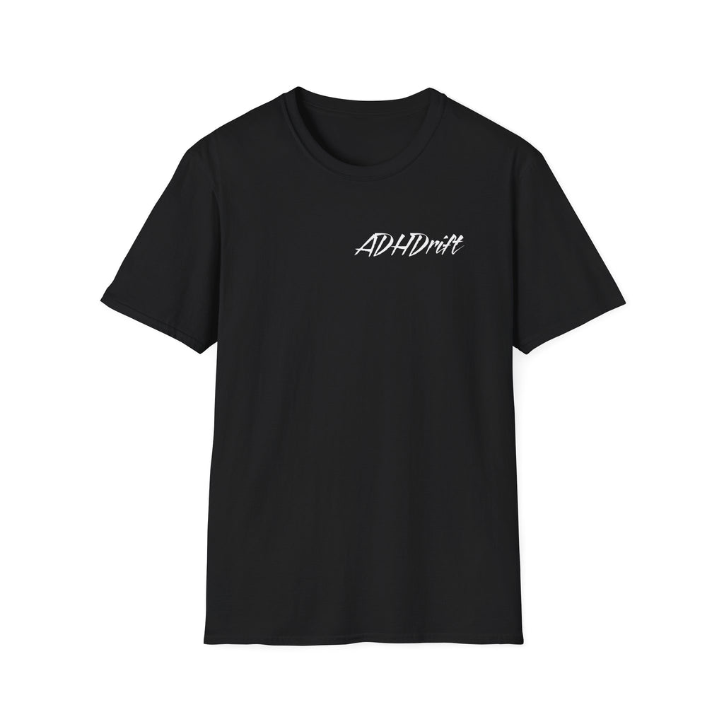 T-Shirt ADHDrift Slides Anytime Front & Back