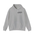 Unisex Heavy Blend™ Hooded Sweatshirt Austin Valentine Drift Front & Back