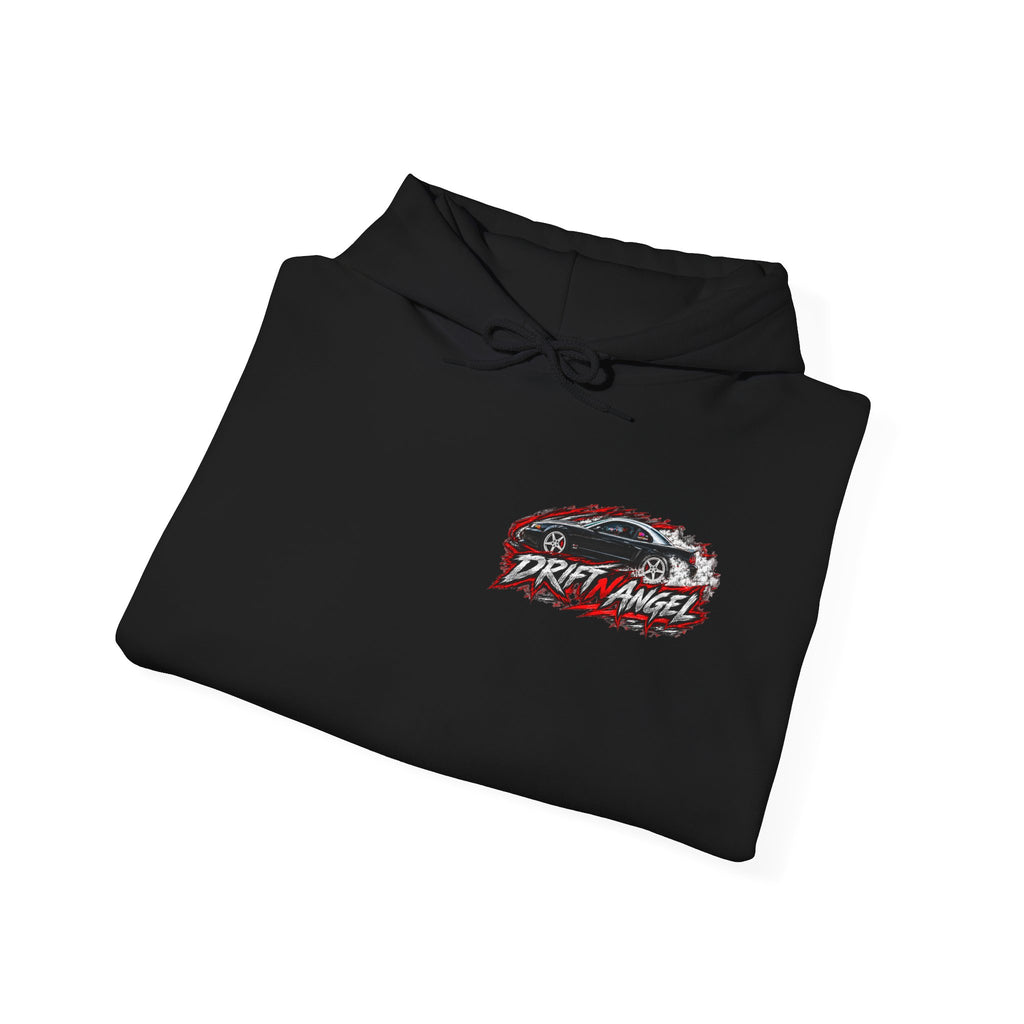 Heavy Blend™ Hooded Sweatshirt Drift N Angel Front & Back