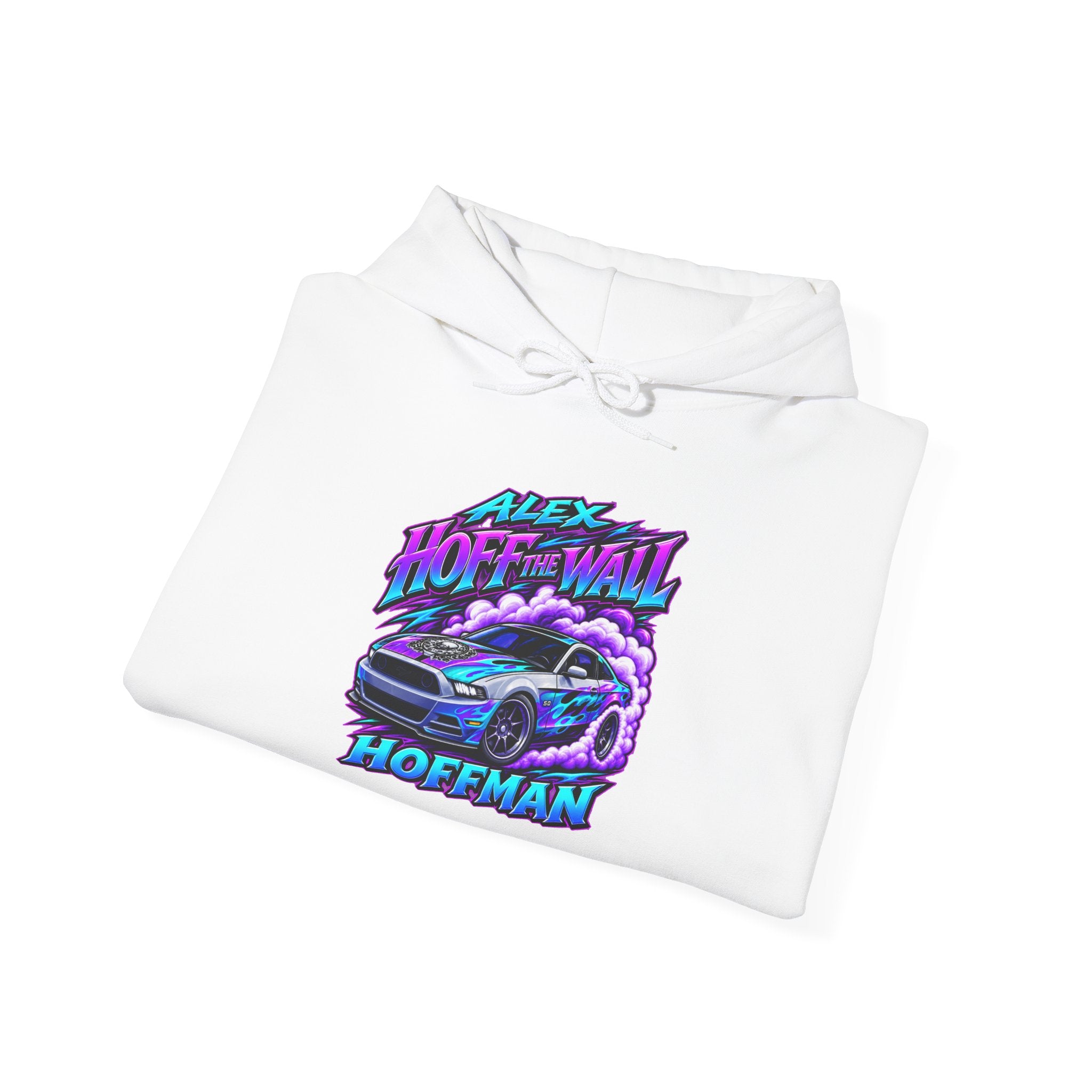 Racing Drift Hoodie —Alex Hoff The Wall Front