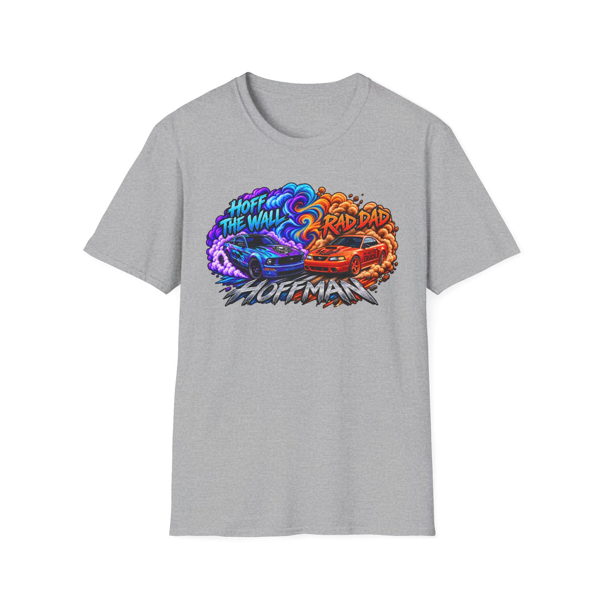 Adam & Alex Smoke Tee — Front Print