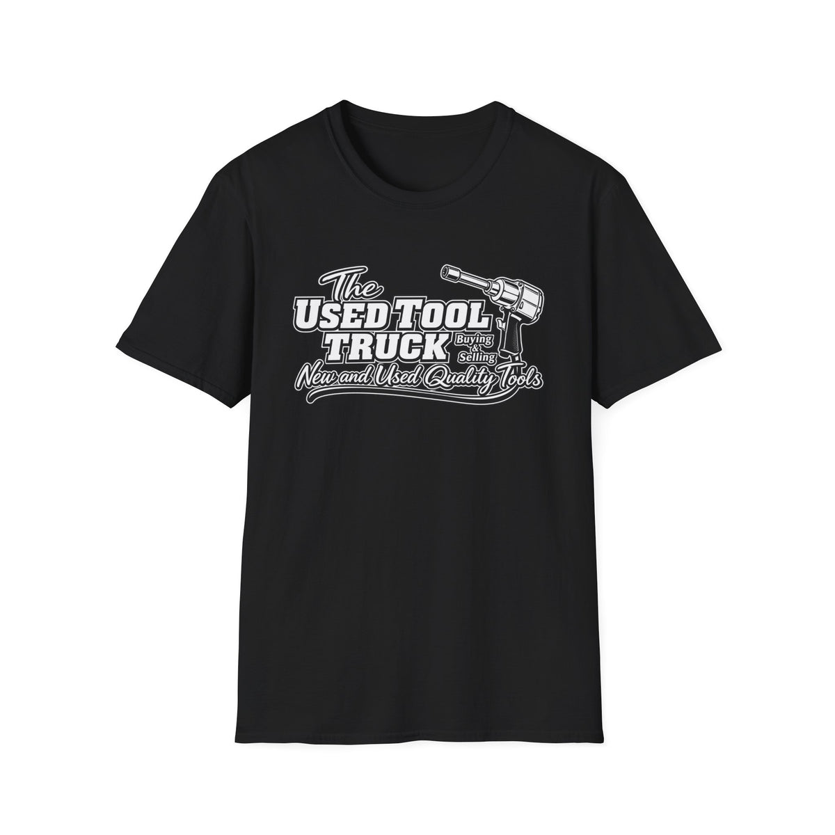 Used Tool Truck T-Shirt – Vintage Garage Impact Logo Tee for Tool Lovers