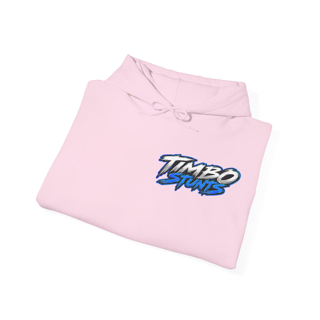 Hooded Sweatshirt TimboStunts Knee Scrape Front & Back