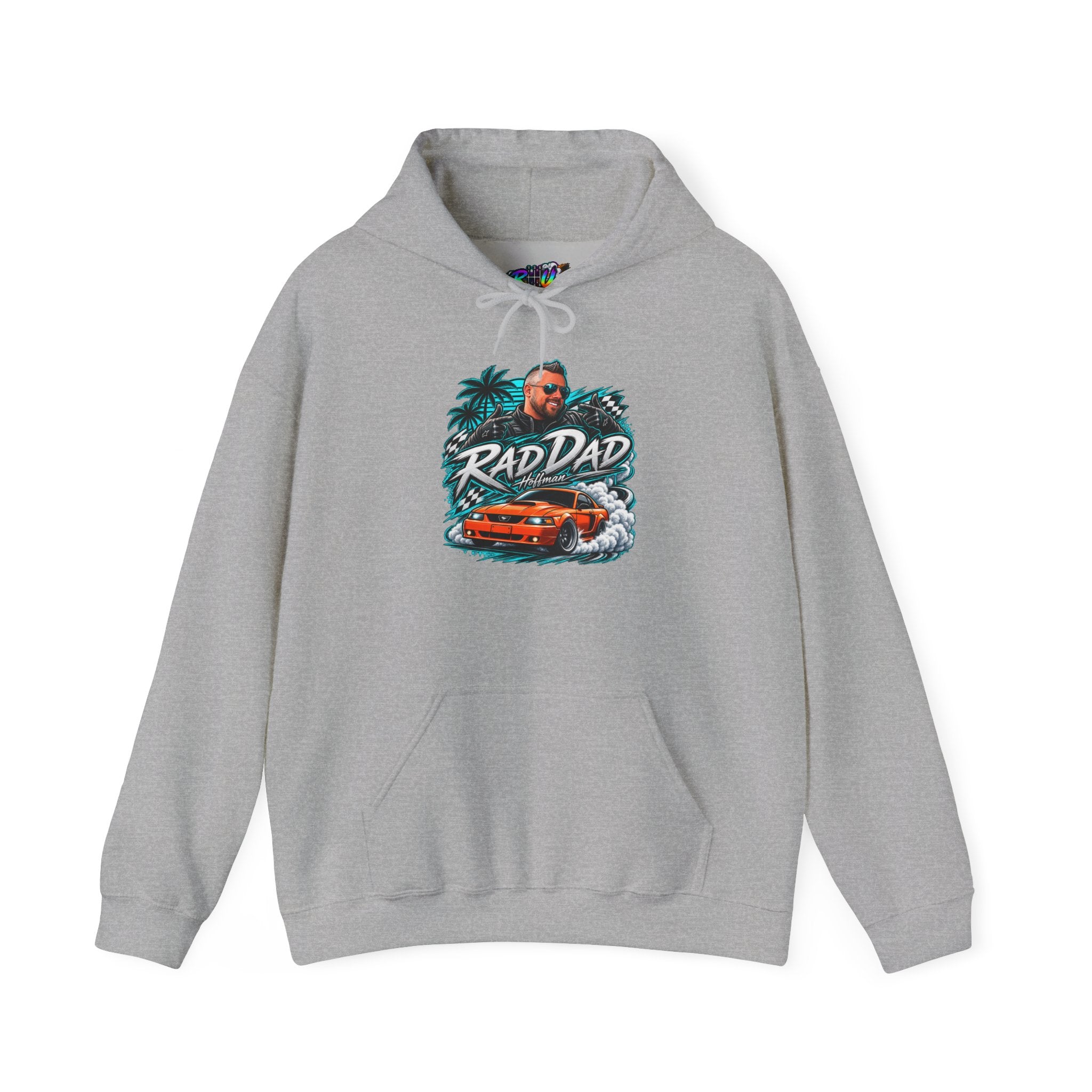 Racing Drift Hoodie —Rad Dad Hoffman