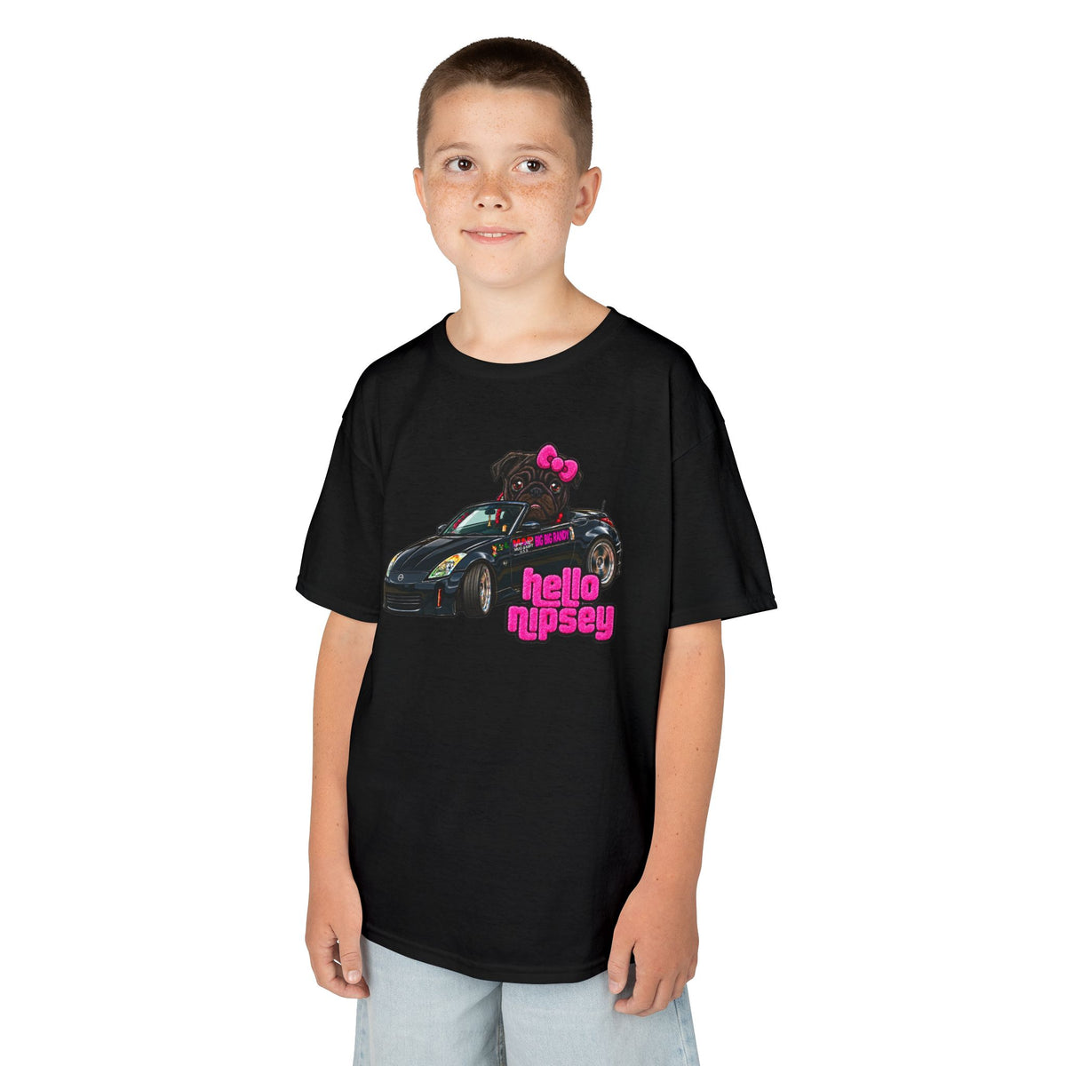 Kids Tee Big Big Randy Hello Nipsey Front Only
