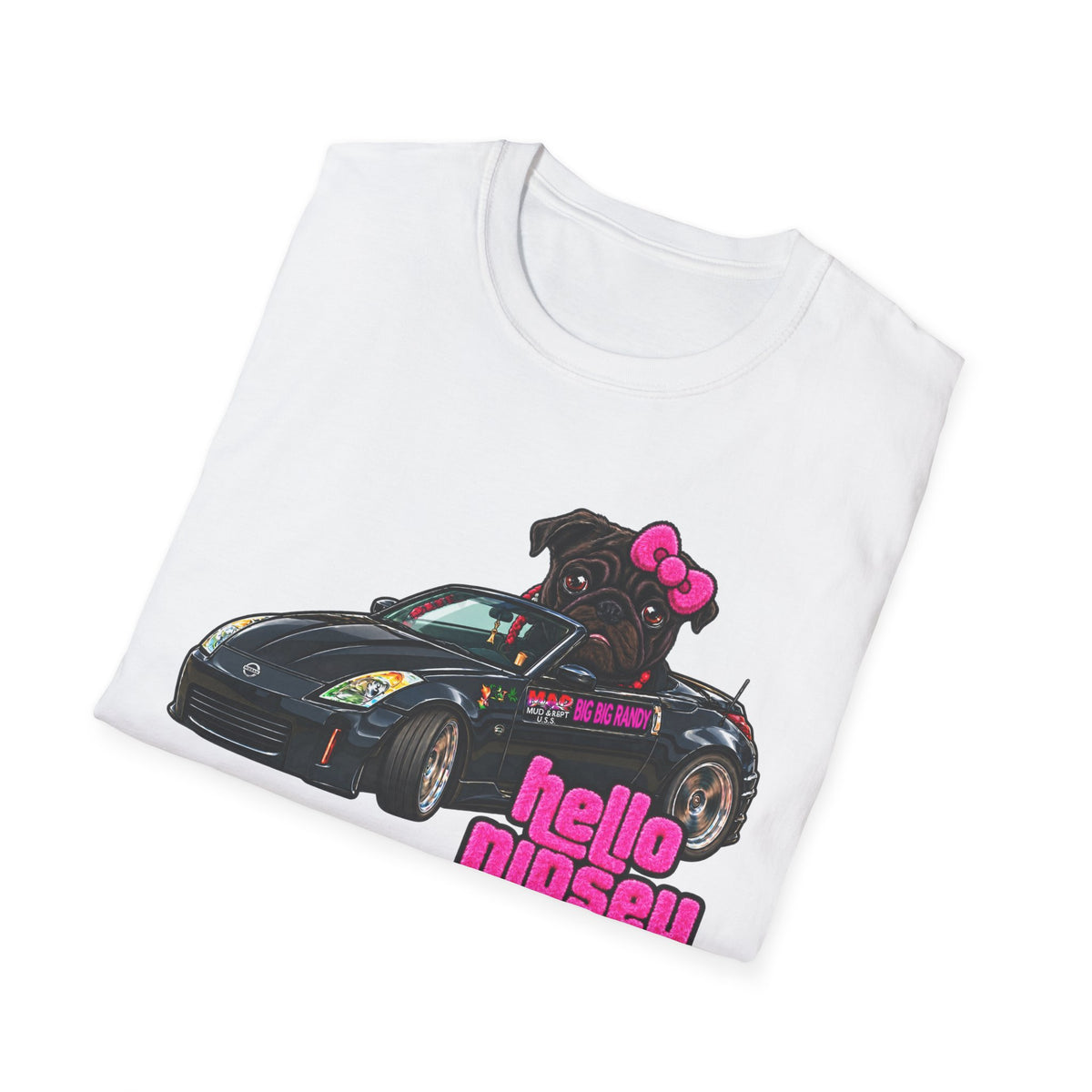 T-shirt Big Big Randy Hello Nipsey Front Only
