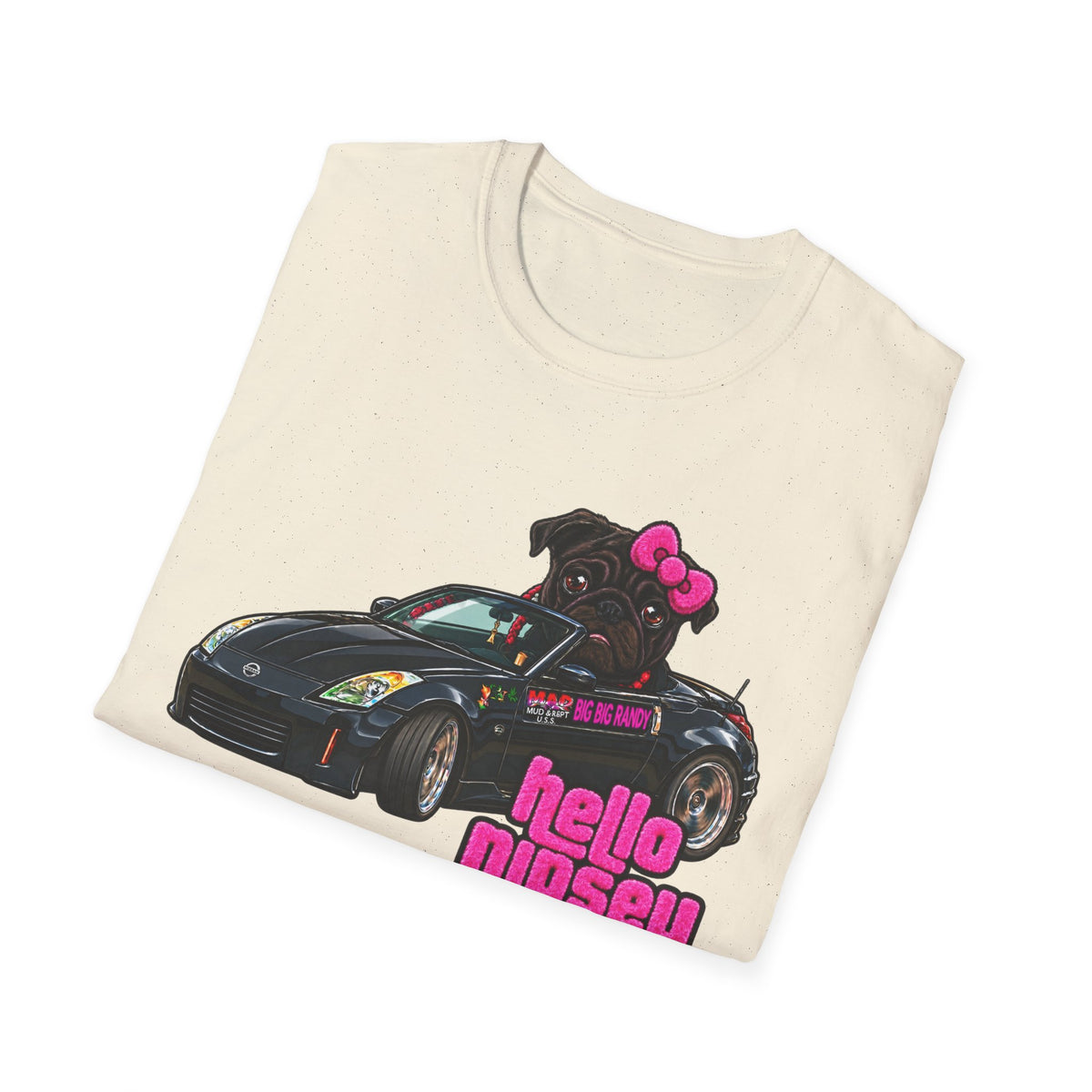 T-shirt Big Big Randy Hello Nipsey Front Only