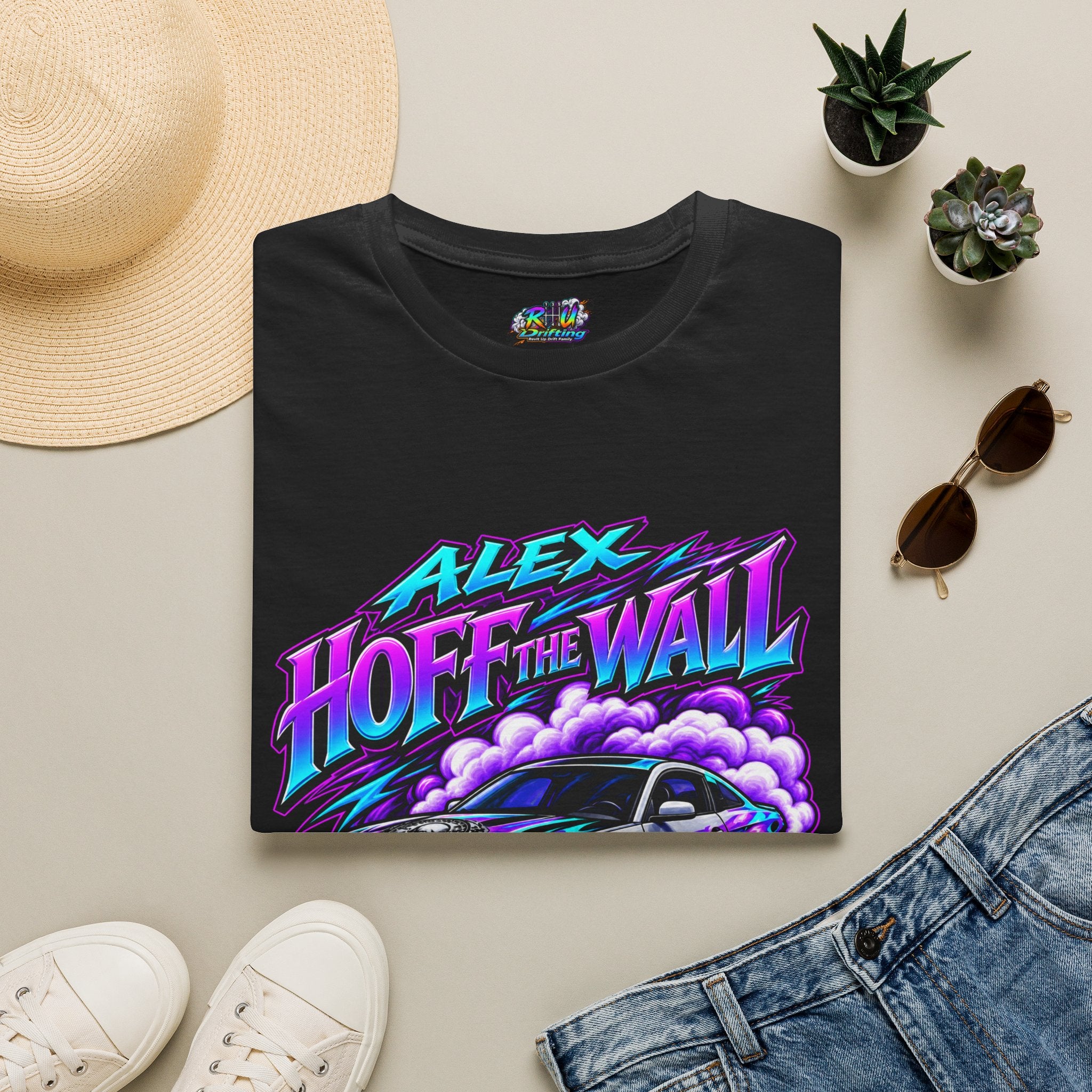 Unisex Softstyle T-Shirt Alex Hoff The Wall front