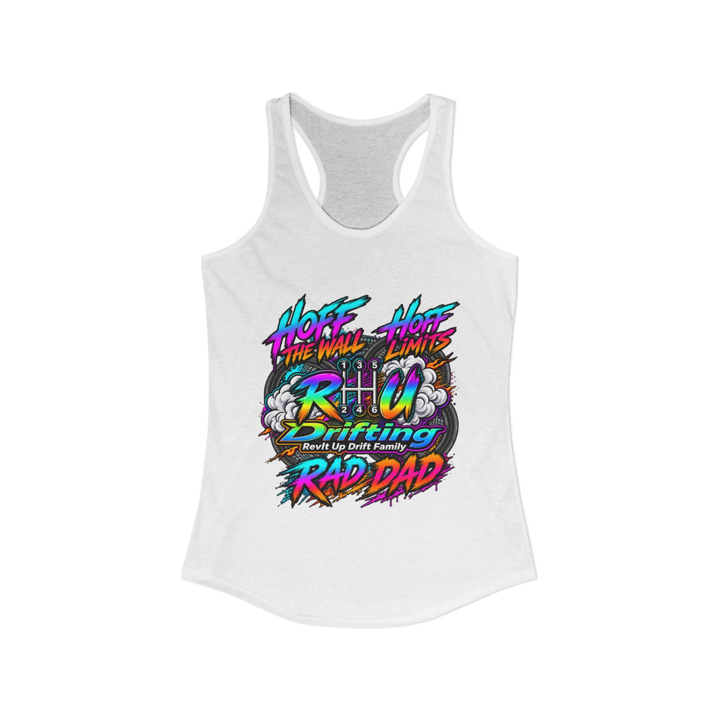 Women's Ideal Racerback Tank RU Drifting all names