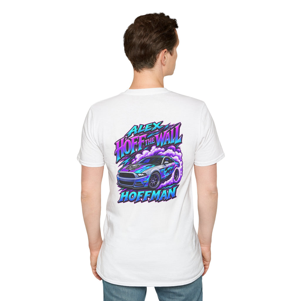 Unisex Softstyle T-Shirt Alex Hoff The Wall back