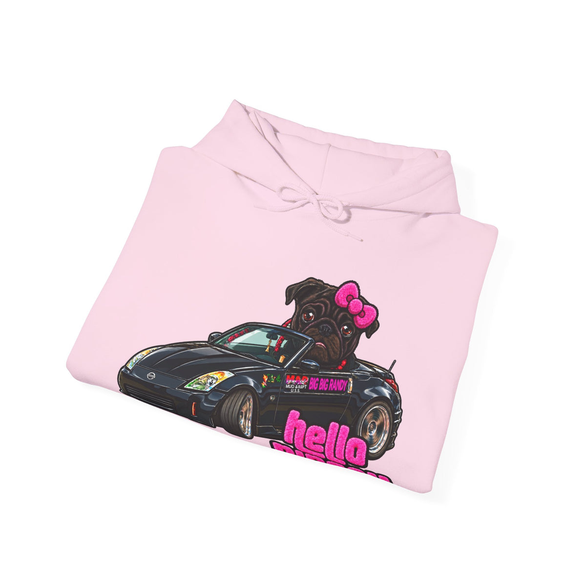 Big Big Randy Hello Nipsey Hoodie Front Only