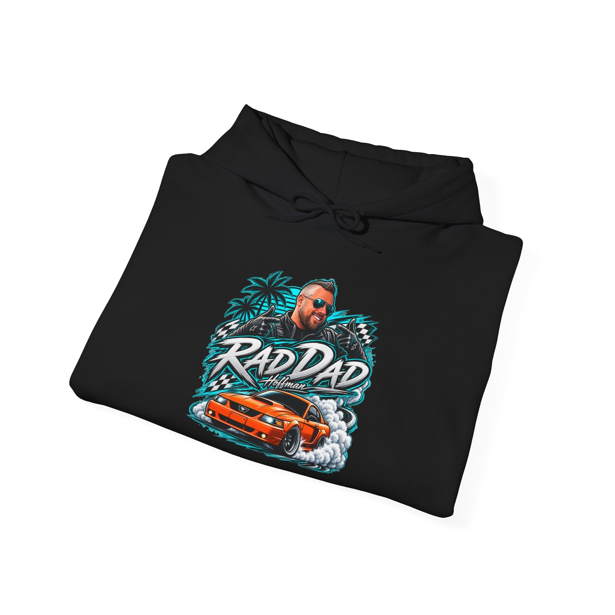 Racing Drift Hoodie —Rad Dad Hoffman