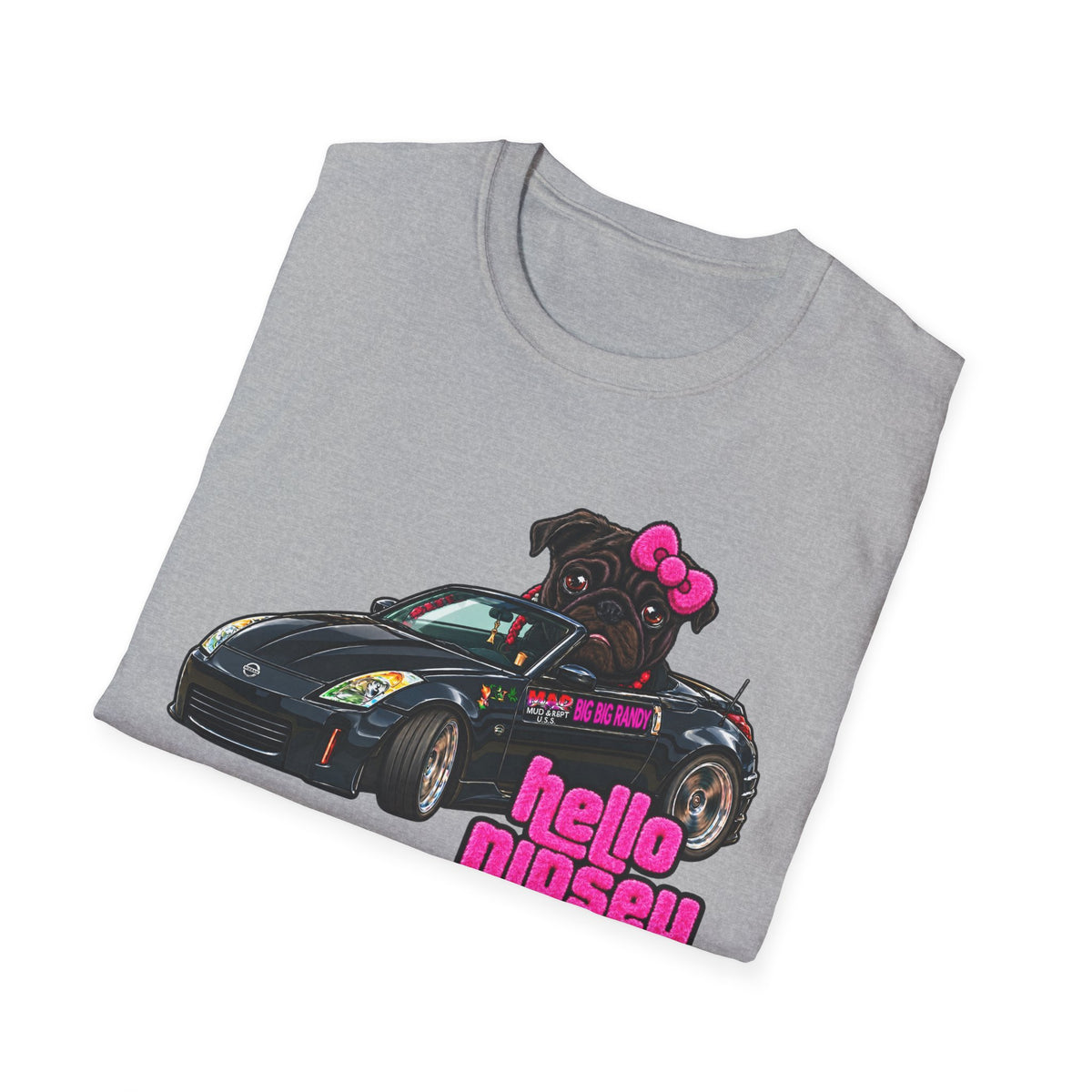 T-shirt Big Big Randy Hello Nipsey Front Only