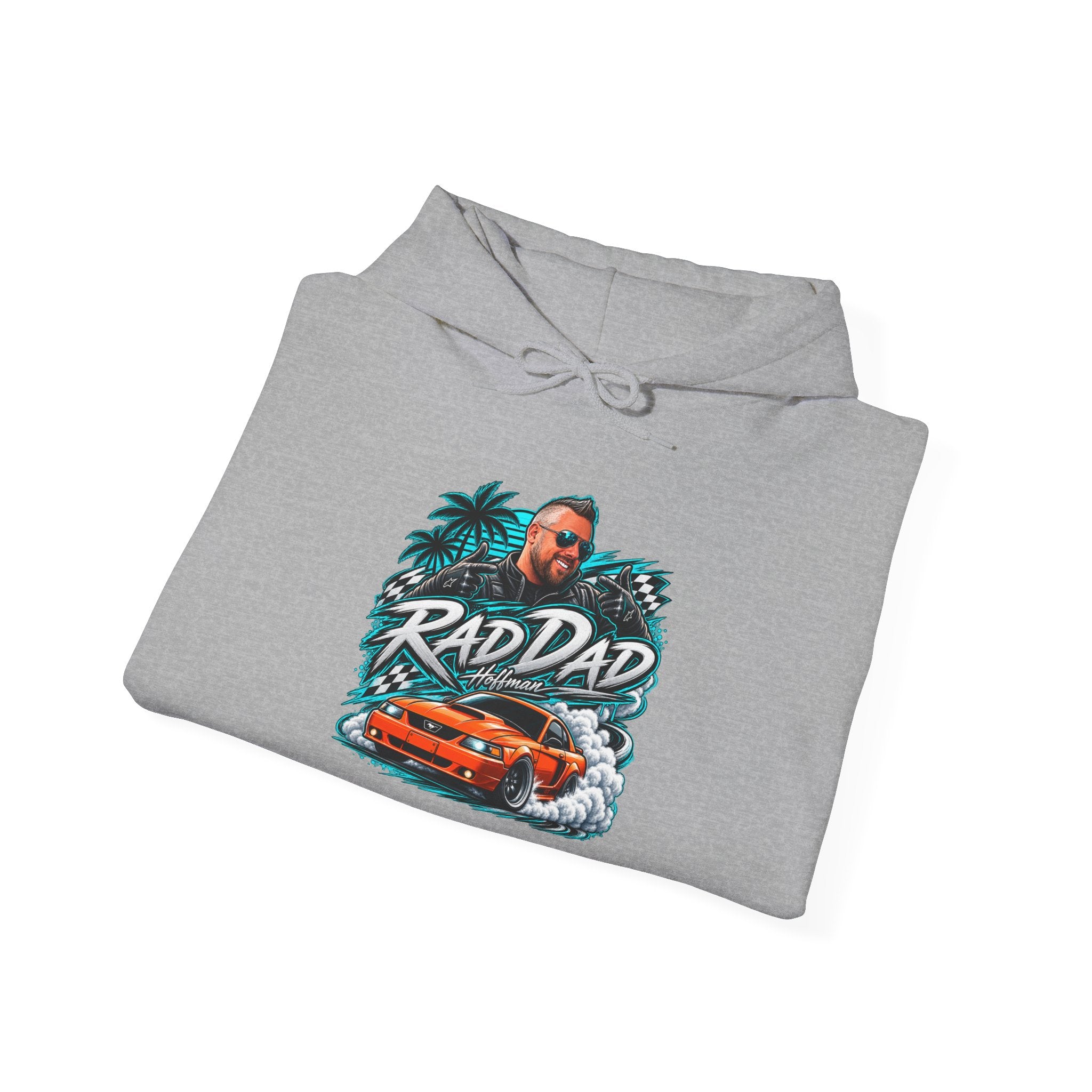 Racing Drift Hoodie —Rad Dad Hoffman