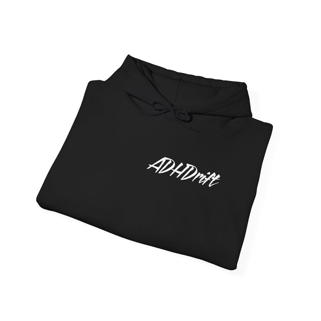 Heavy Blend™ Hooded Sweatshirt ADHDrift Slides Anytime Front & Back