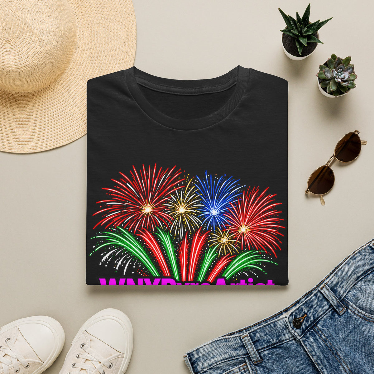 Unisex Softstyle T-Shirt WNYPyroArtist PyroPaul