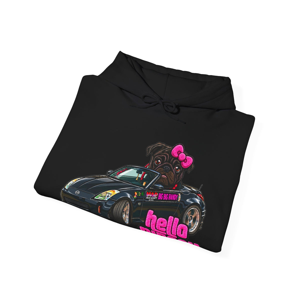 Big Big Randy Hello Nipsey Hoodie Front Only