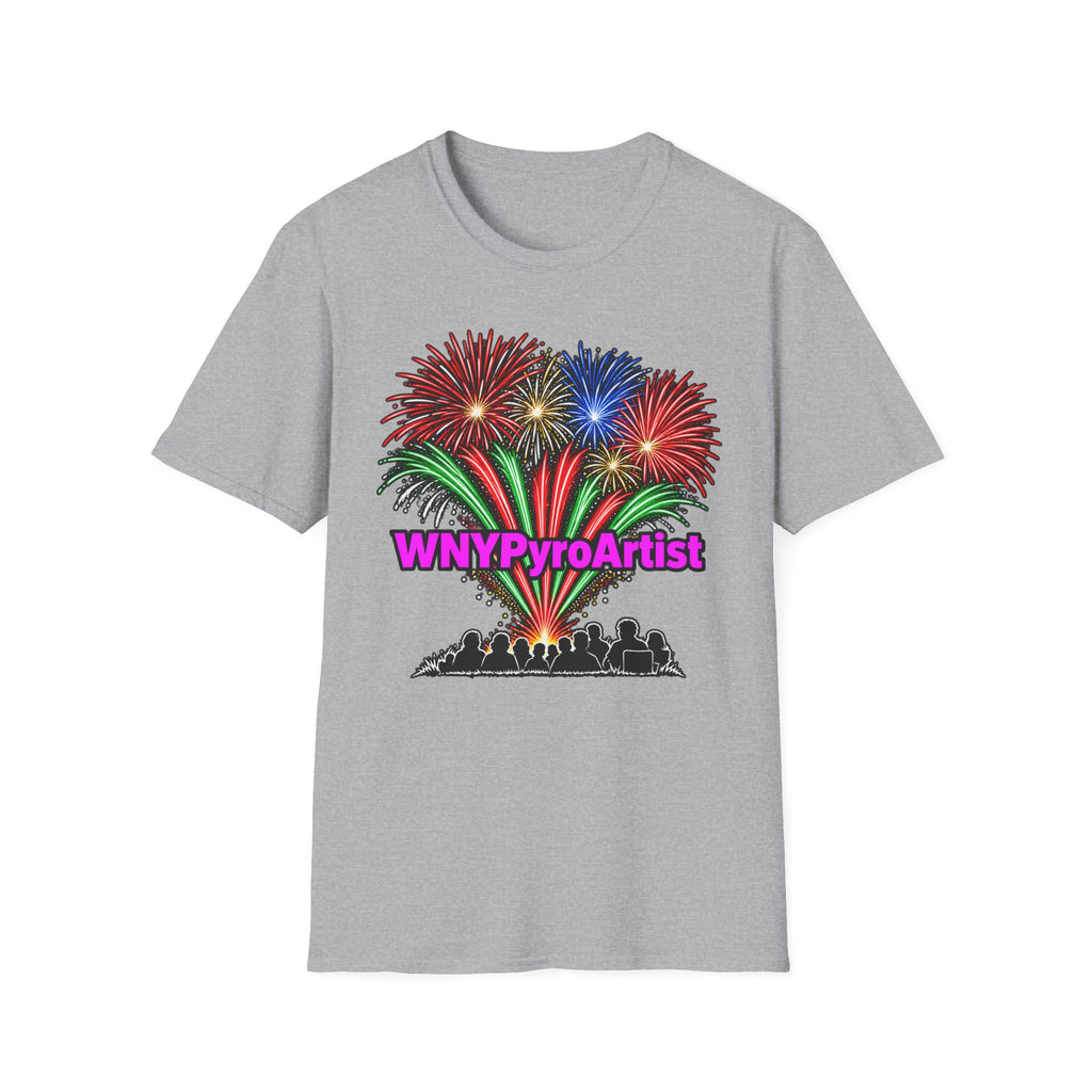 Unisex Softstyle T-Shirt WNYPyroArtist PyroPaul