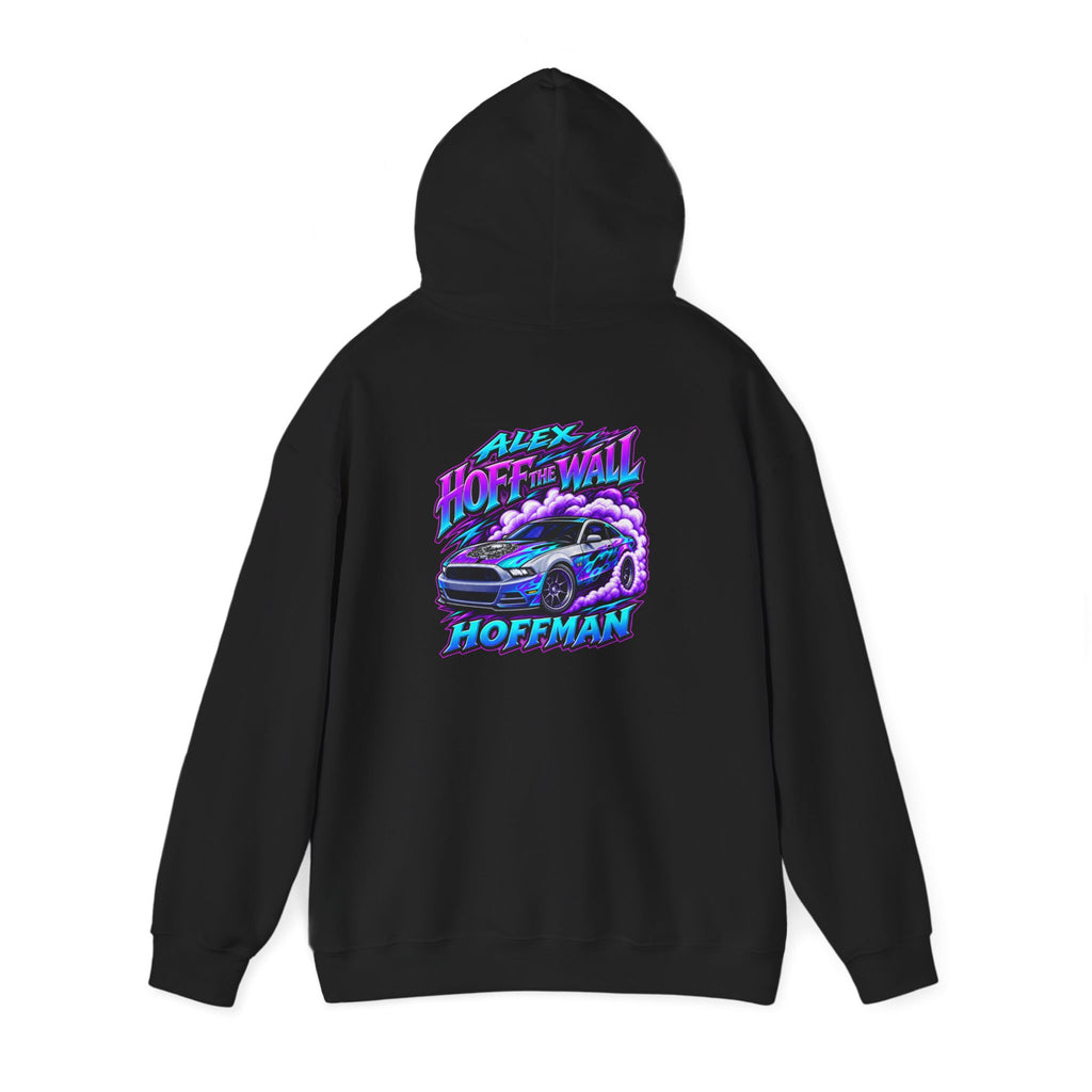 Racing Drift Hoodie —Alex Hoff The Wall Back