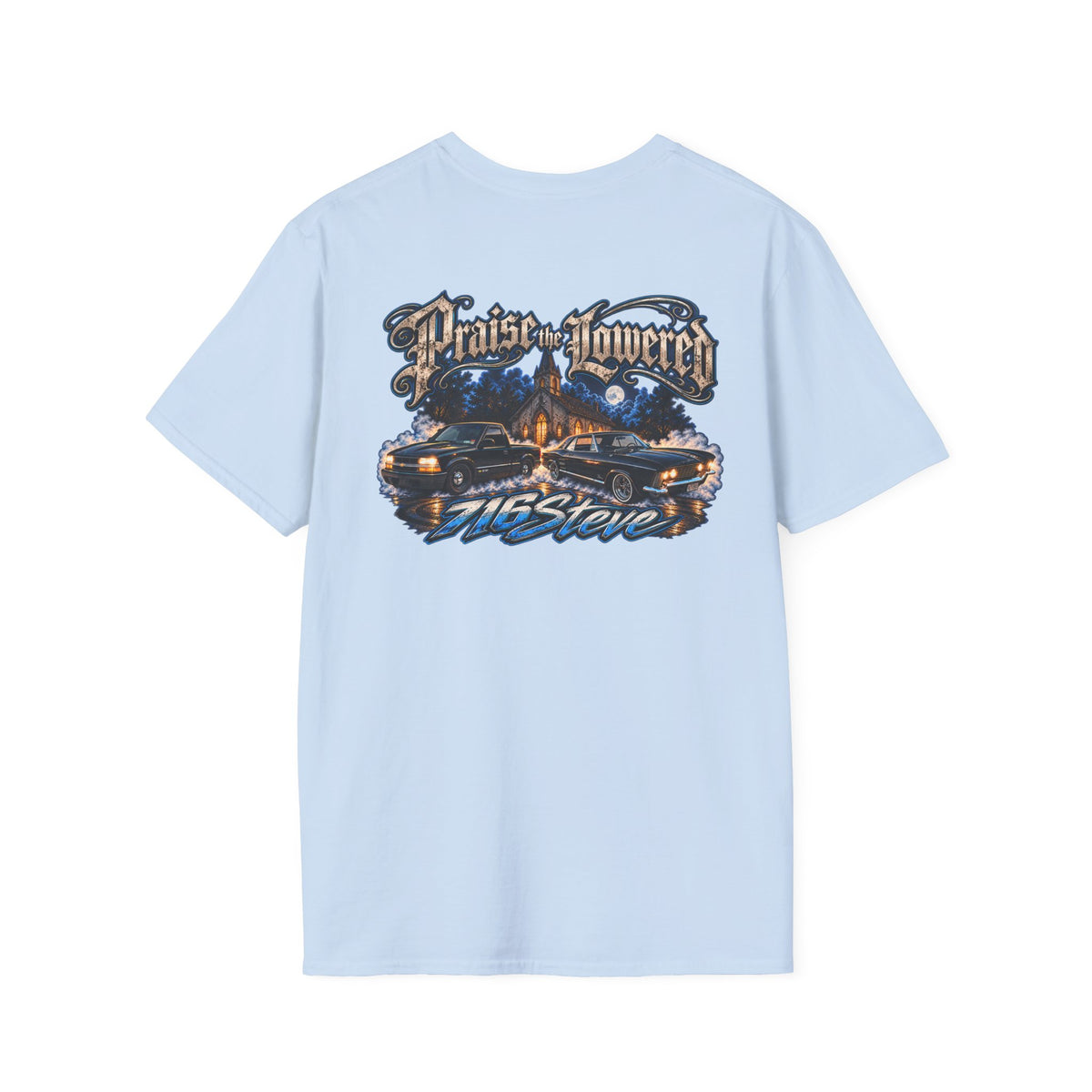 Unisex Softstyle 716 Steve BACK PRINT