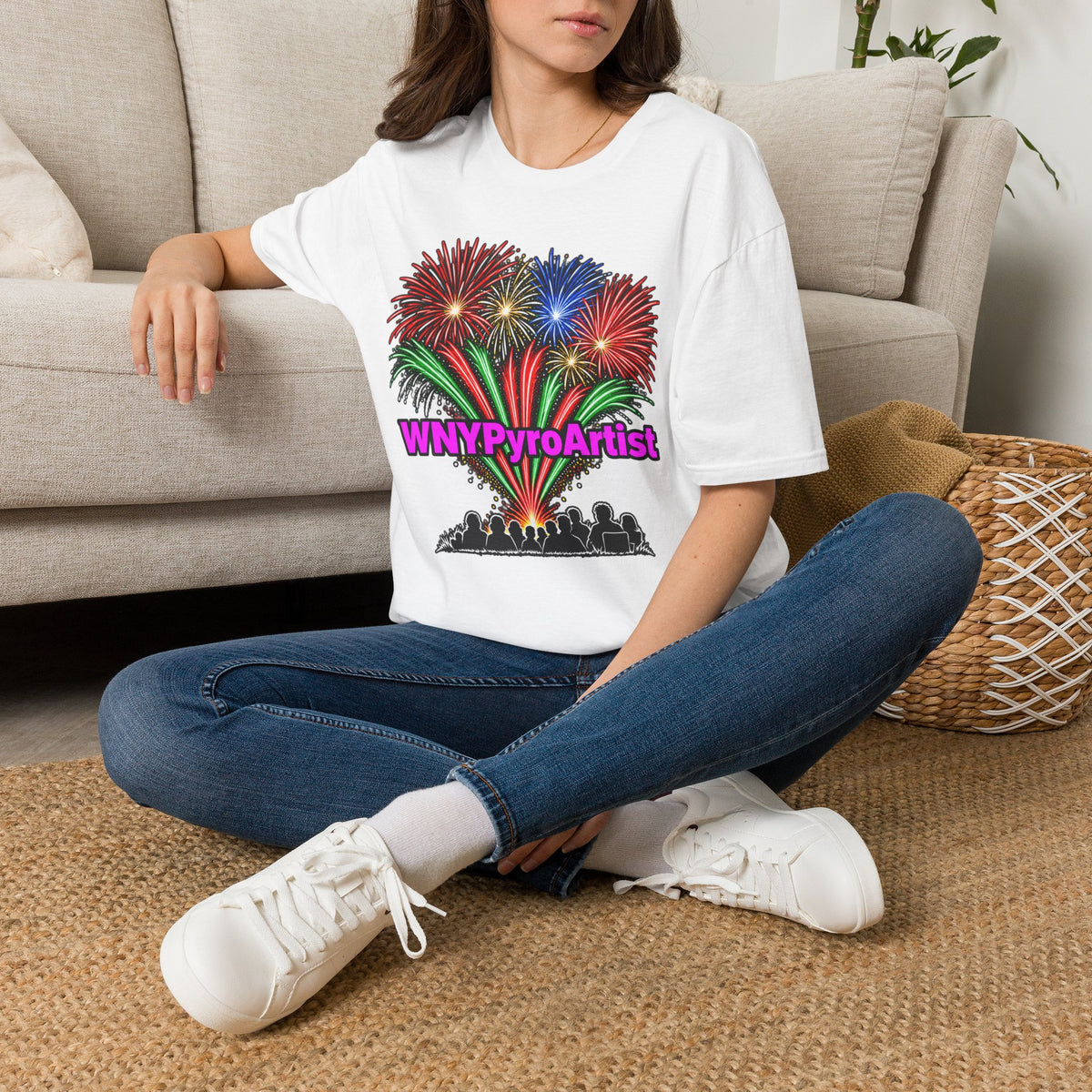 Unisex Softstyle T-Shirt WNYPyroArtist PyroPaul