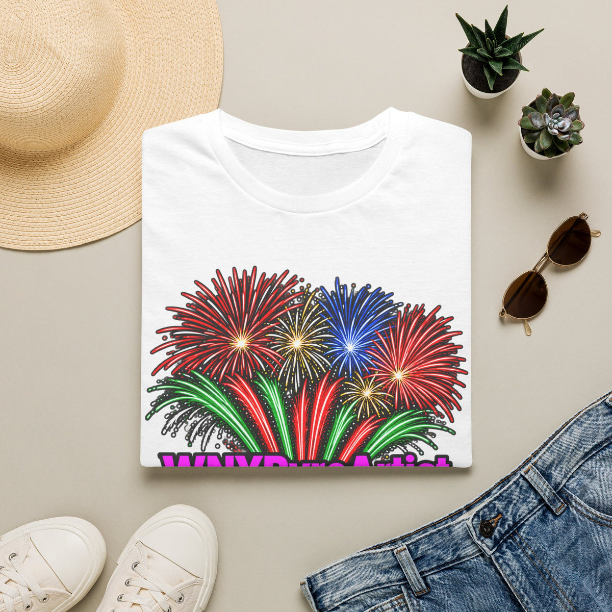 Unisex Softstyle T-Shirt WNYPyroArtist PyroPaul