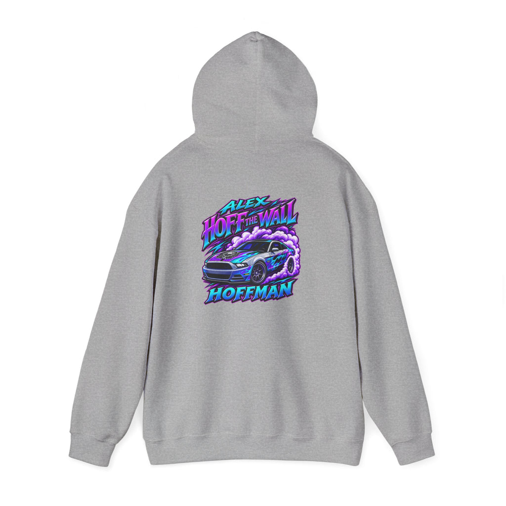 Racing Drift Hoodie —Alex Hoff The Wall Back