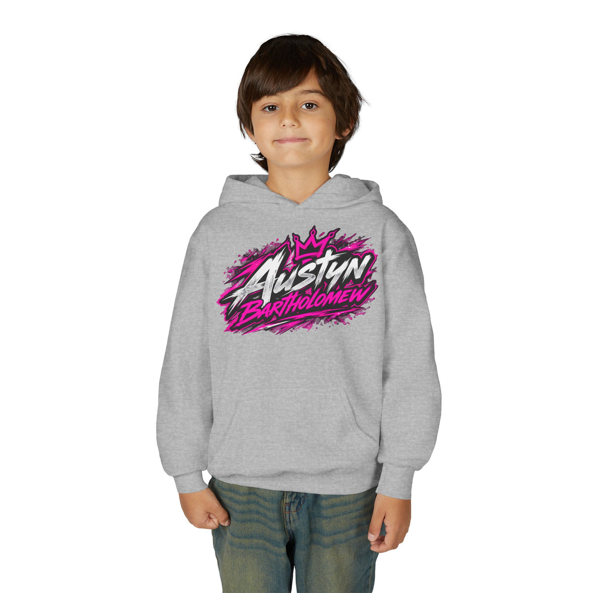 Youth Hoodie – Austyn Bartholomew Gernatt Front & Back
