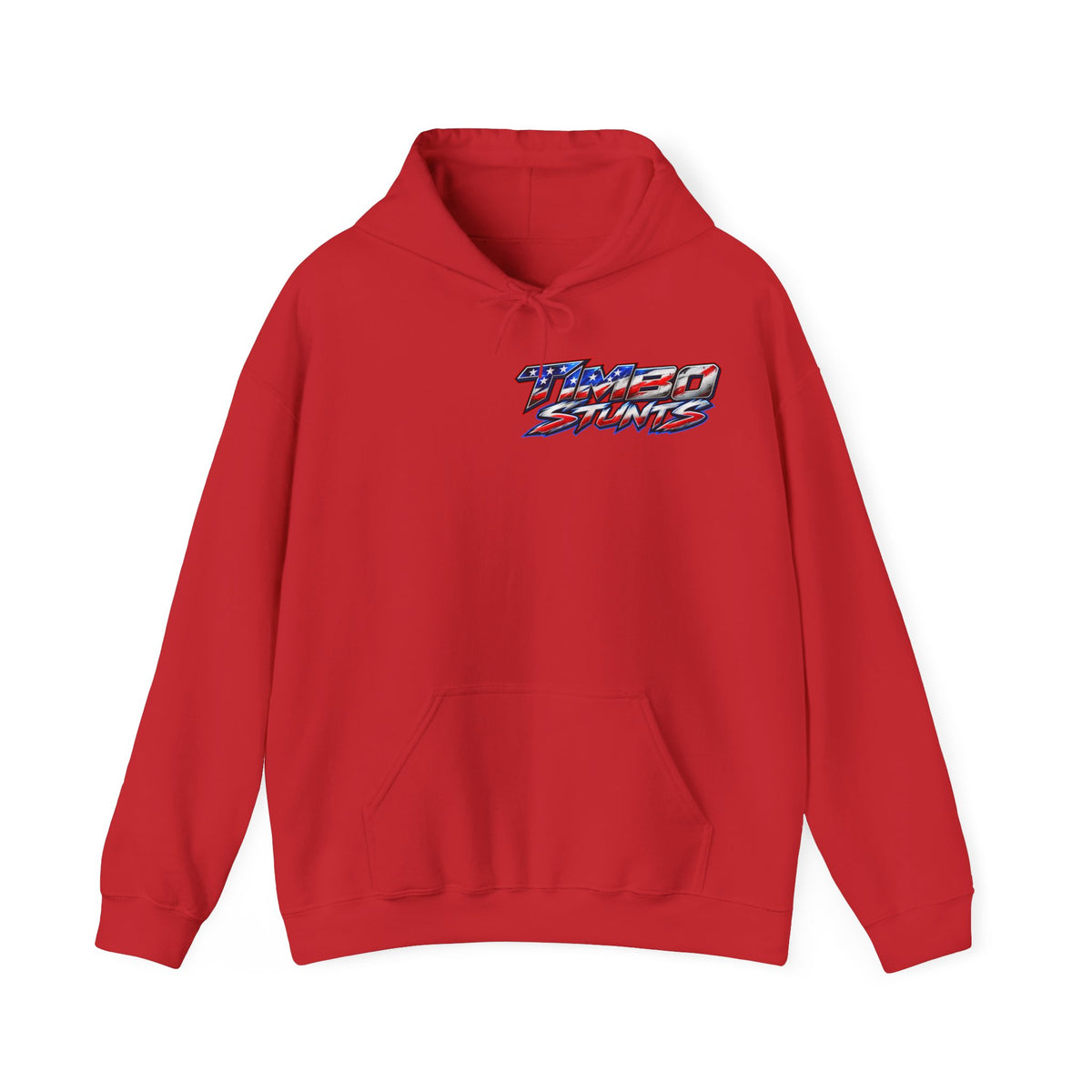 Hooded Sweatshirt TimboStunts Table Jump Front & Back
