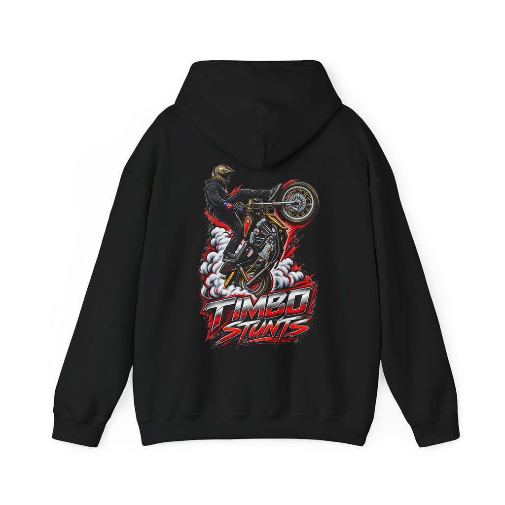 Hooded Sweatshirt TimboStunts Podium Front & Back