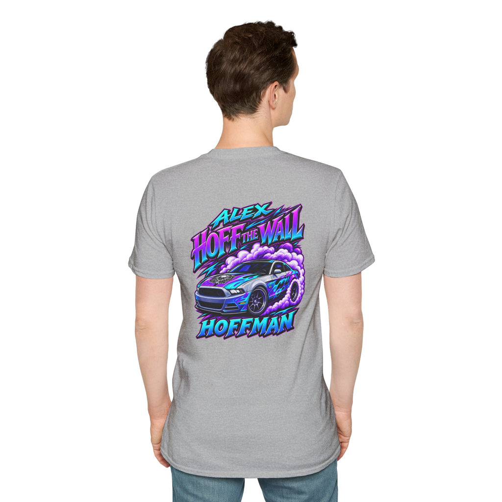 Unisex Softstyle T-Shirt Alex Hoff The Wall back