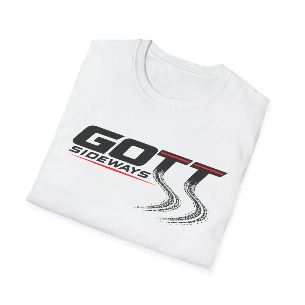 T-shirt Gott Sideways Burnout Logo Front Only White