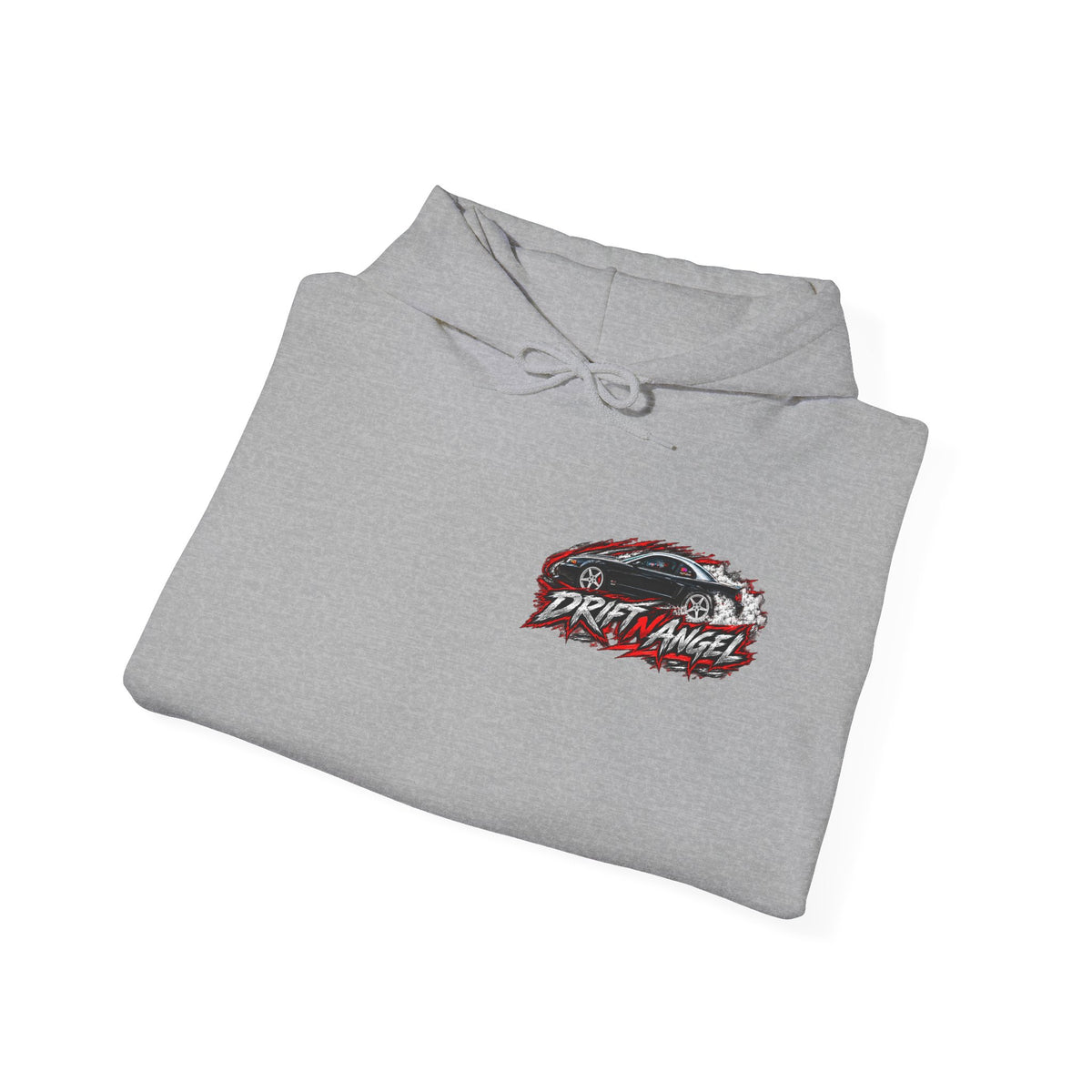 Heavy Blend™ Hooded Sweatshirt Drift N Angel Front & Back