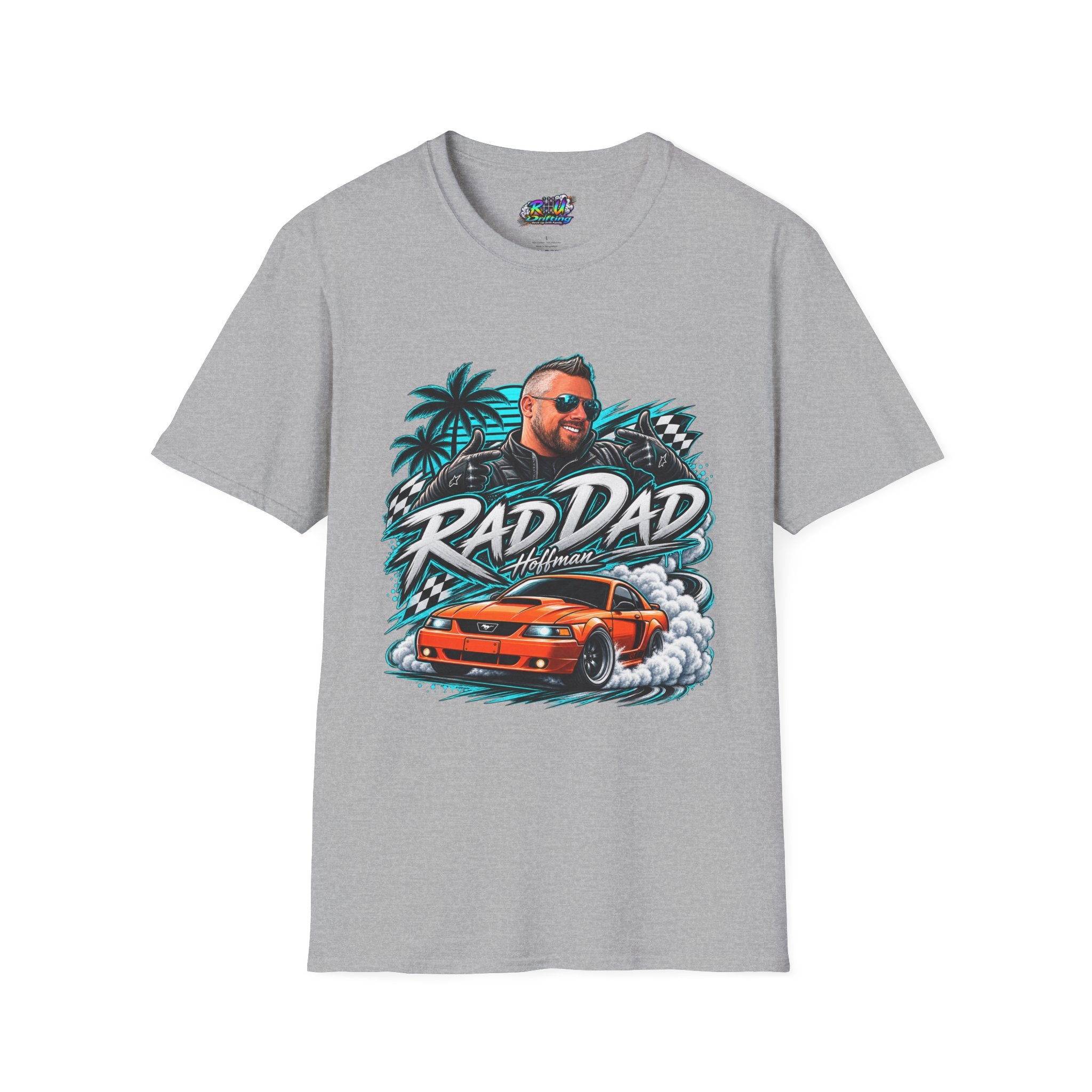 Unisex Softstyle T-Shirt Rad Dad Hoffman