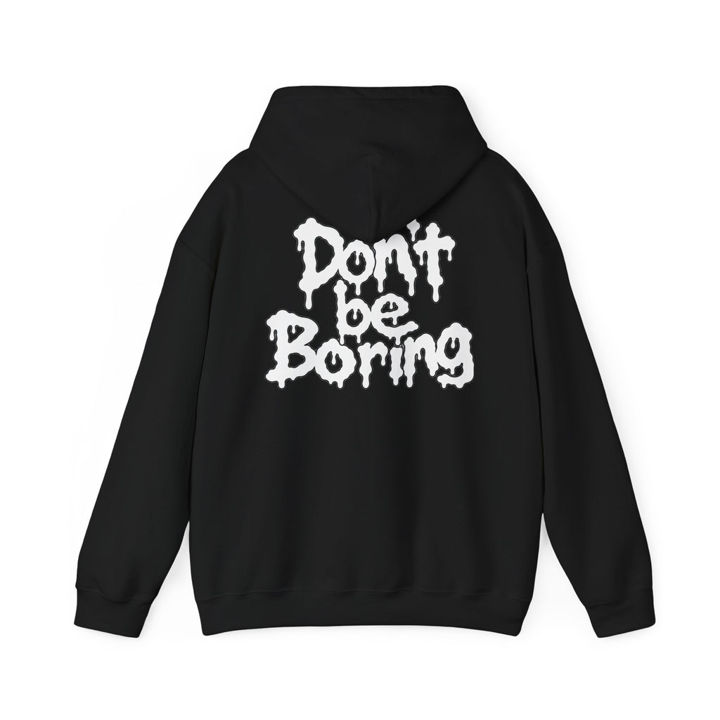 Hooded Sweatshirt Rad Dad Don't Be Boring Front & Back