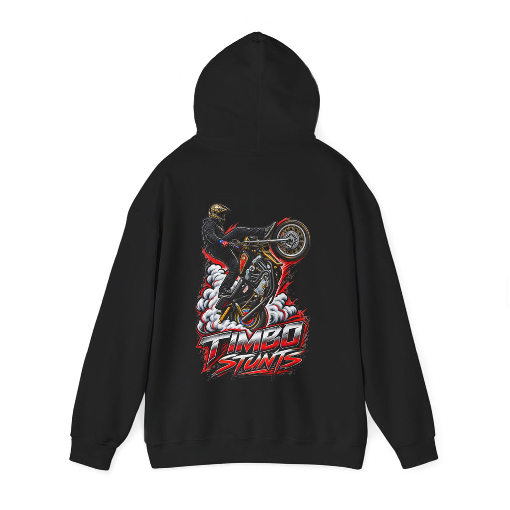 Hooded Sweatshirt TimboStunts Podium Front & Back