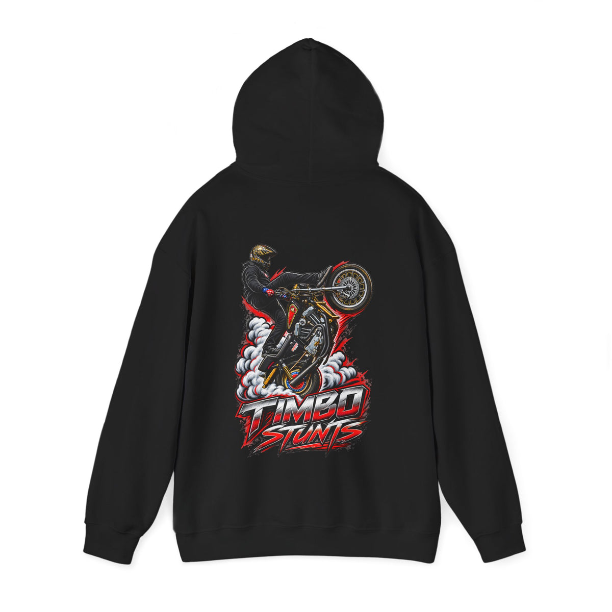 Hooded Sweatshirt TimboStunts Podium Front & Back