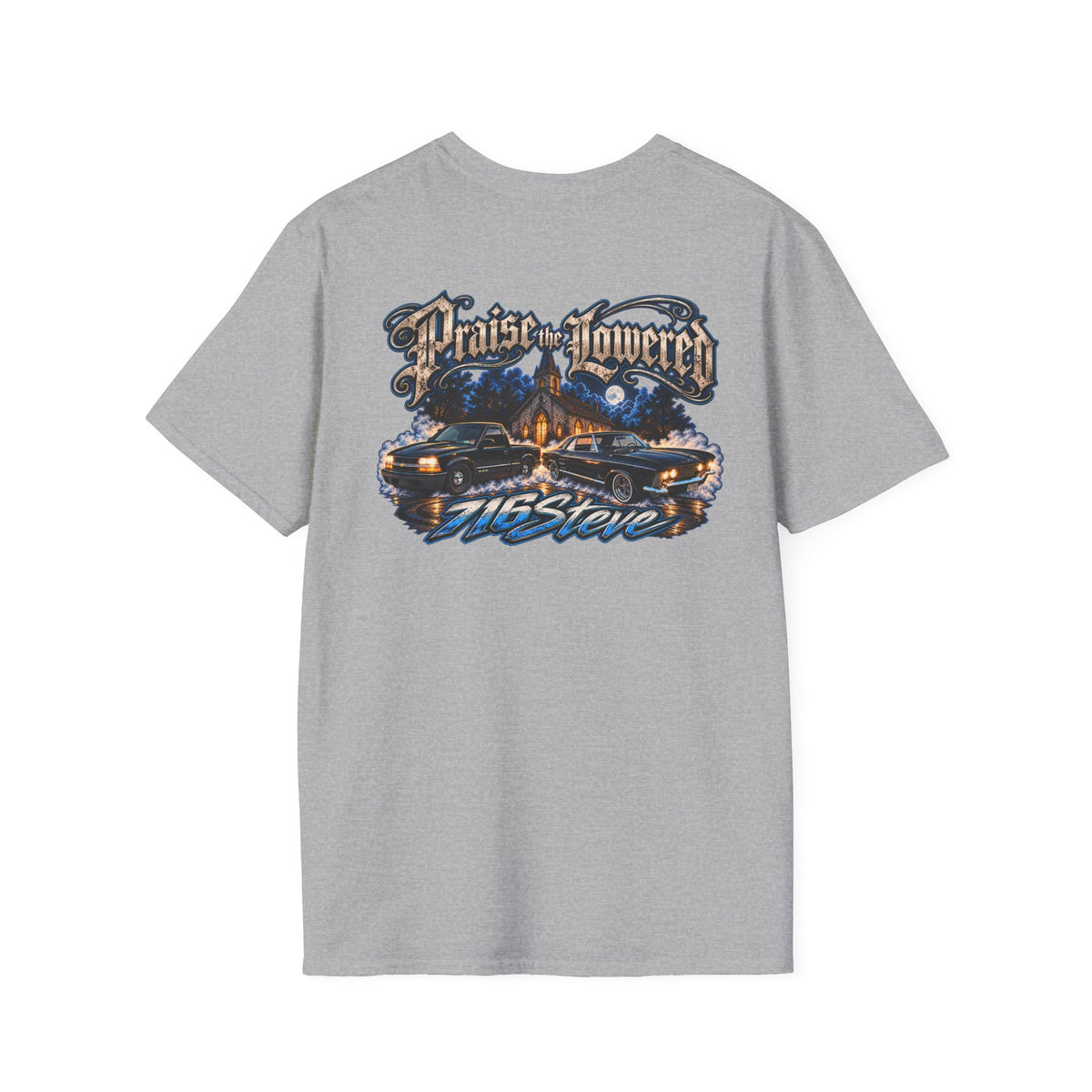 Unisex Softstyle 716 Steve BACK PRINT