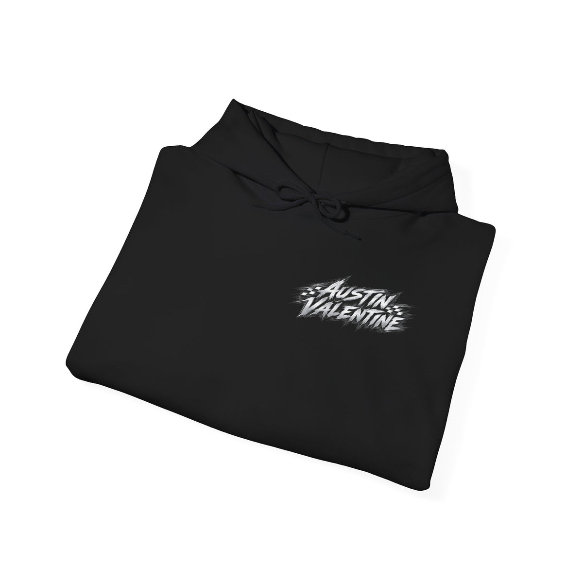 Unisex Heavy Blend™ Hooded Sweatshirt Austin Valentine Drift Front & Back