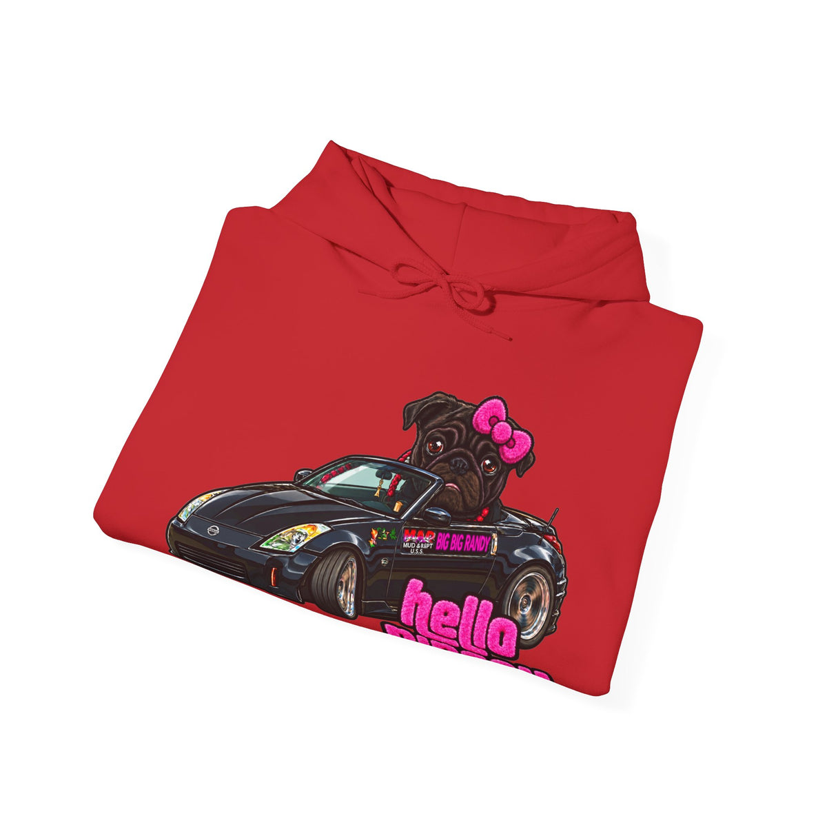 Big Big Randy Hello Nipsey Hoodie Front Only