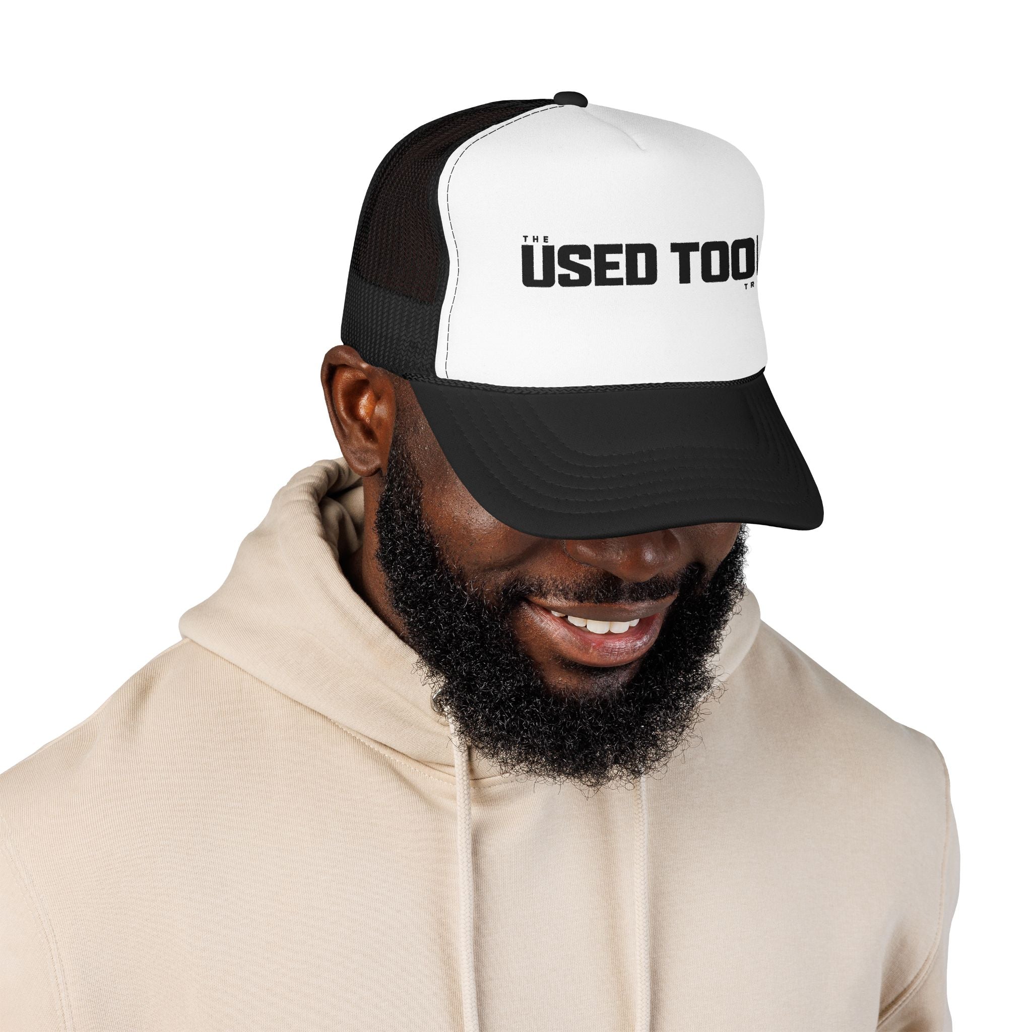 The Used Tool Trucker Hat — Retro Mesh Foam Cap for Mechanics & DIY Enthusiasts