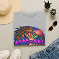 Unisex Softstyle T-Shirt WNYPyroArtist PyroPaul water