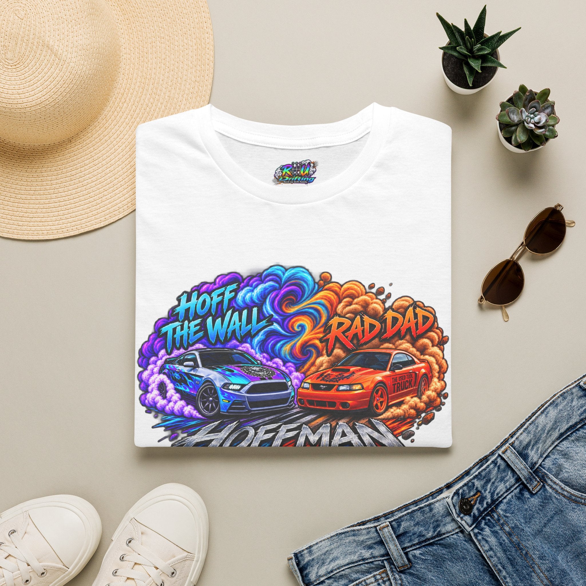 Adam & Alex Smoke Tee — Front Print