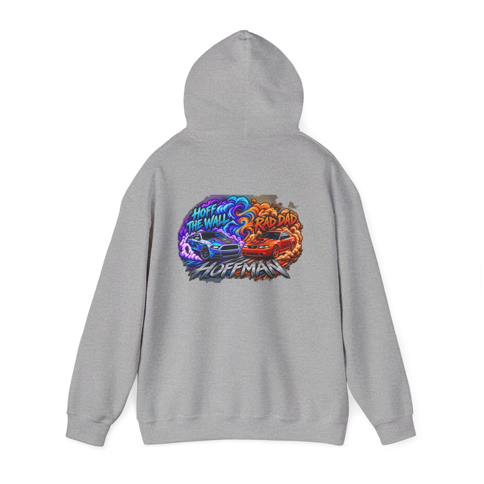 Racing Drift Hoodie —Adam & Alex Smoke Graphic Pullover