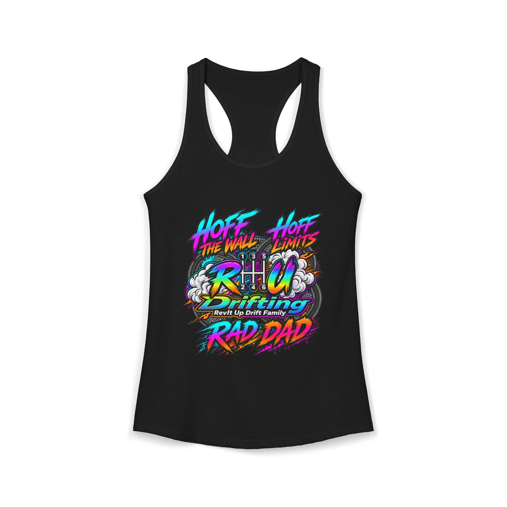 Women's Ideal Racerback Tank RU Drifting all names