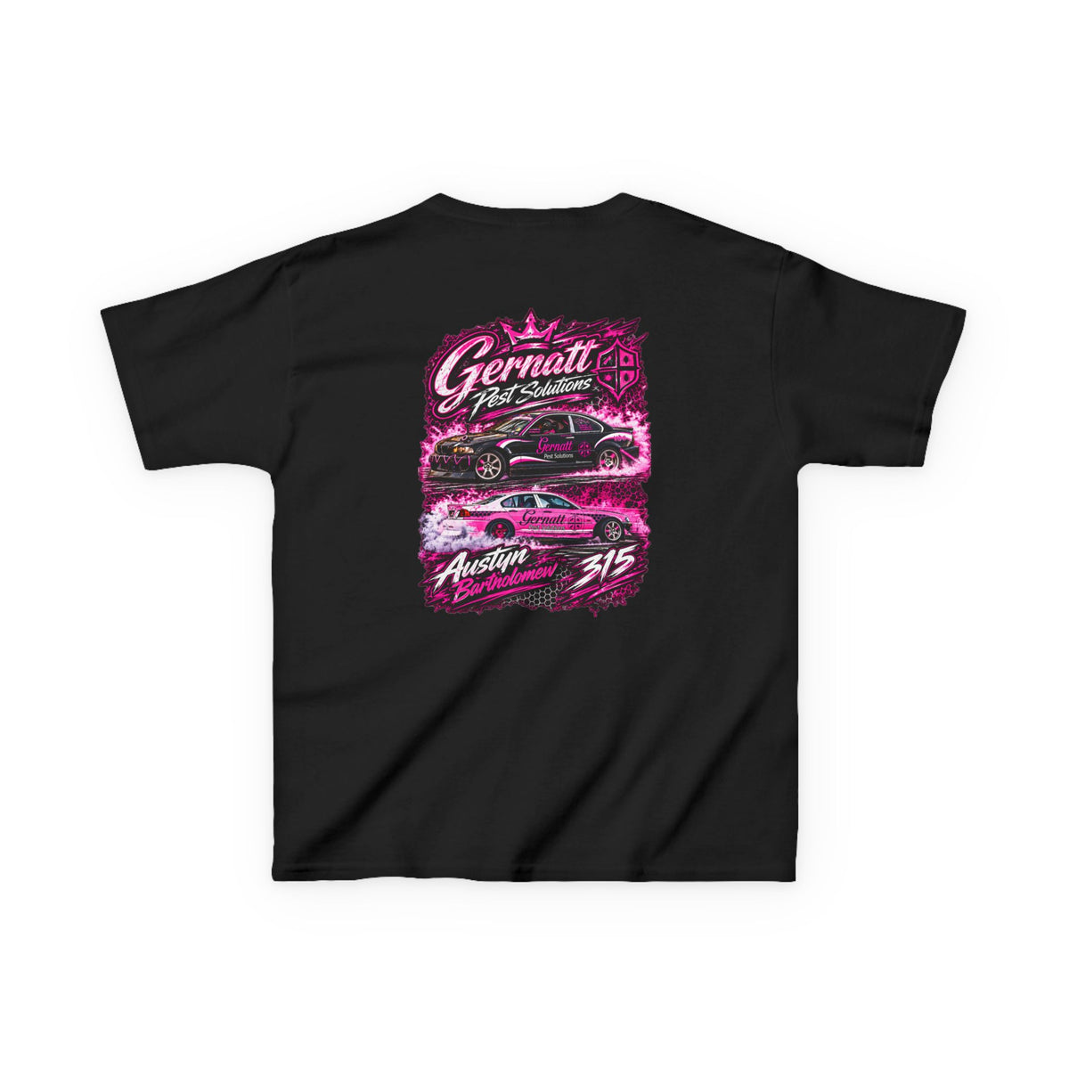 Kids Tee — Austyn Bartholomew Gernatt Front and Back