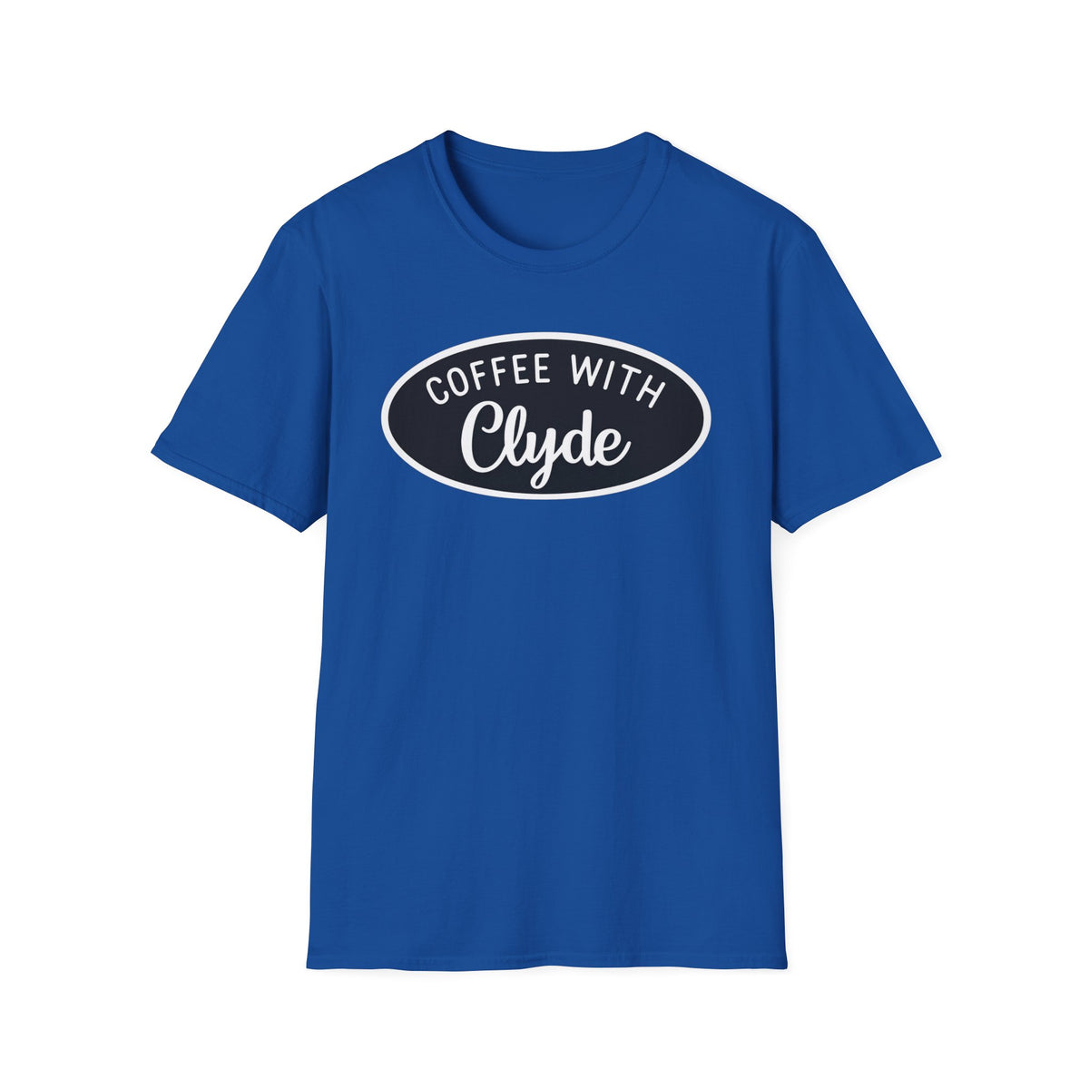 T-shirt Coffee with Clyde Front Only